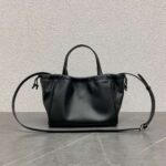 Celine Cabas Black Handbag Soft Leather 22x17x15cm - Image 3