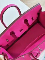 HN 25 Pink Togo leather Palladium Hardware - Image 5