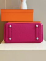 HN 25 Pink Togo leather Palladium Hardware - Image 8