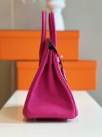 HN 25 Pink Togo leather Palladium Hardware - Image 6