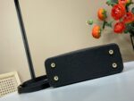 Louis Vuitton LV Capucines BB Black Cowhide Leather Handbags 21x14x8cm - Image 5