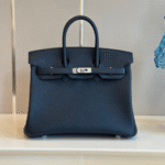 HN 30 Dakr Blue Togo Leather Palladium Hardware