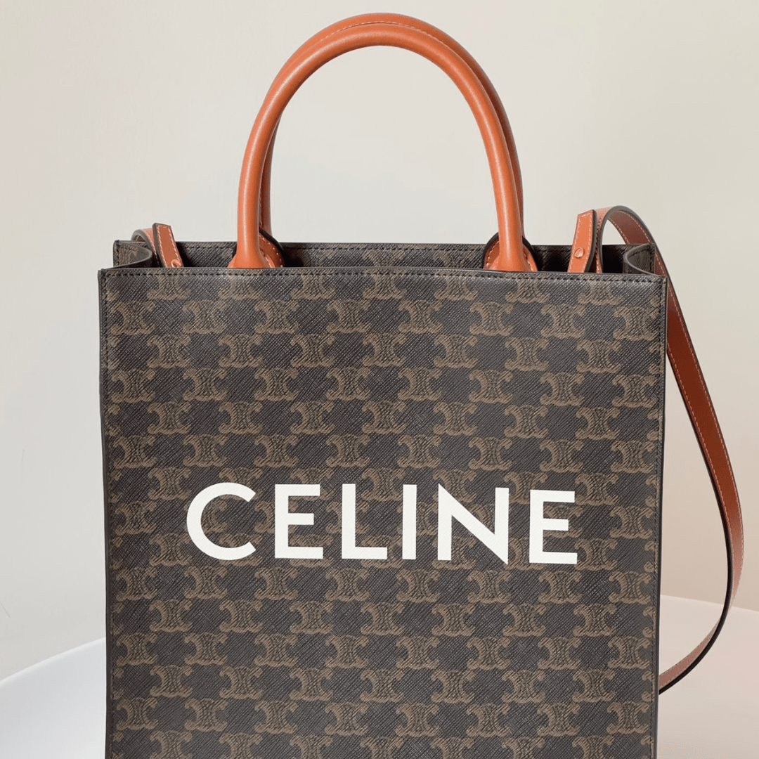 Untitled-design-2025-05-27T022334.694.png Celine Tote Triomphe Canvas Super Quality Handbag 28x32cm - Image 1