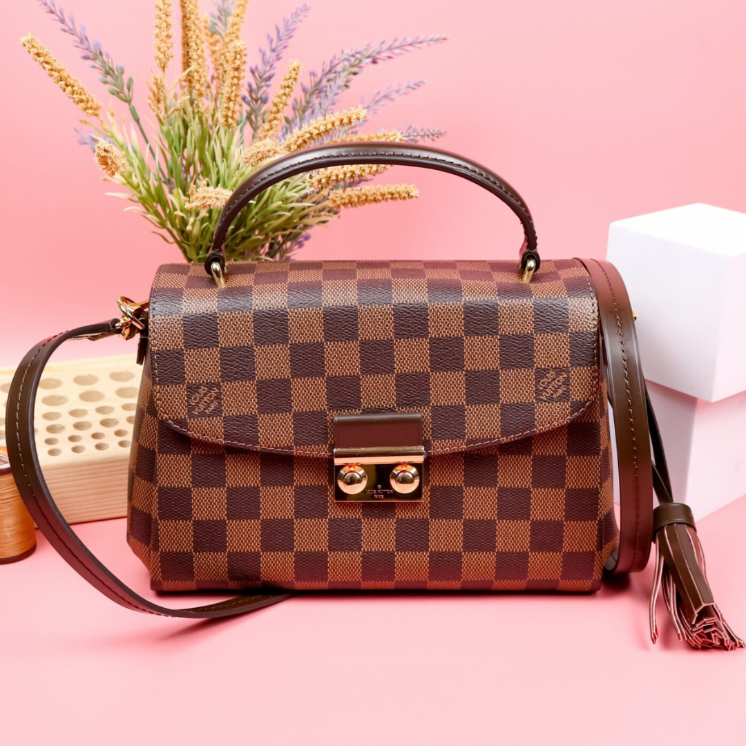 Untitled-design-2025-05-27T172202.017.png Louis Vuitton LV Croisette Replica Handbags Caro Pattern 22x16x8cm - Image 1