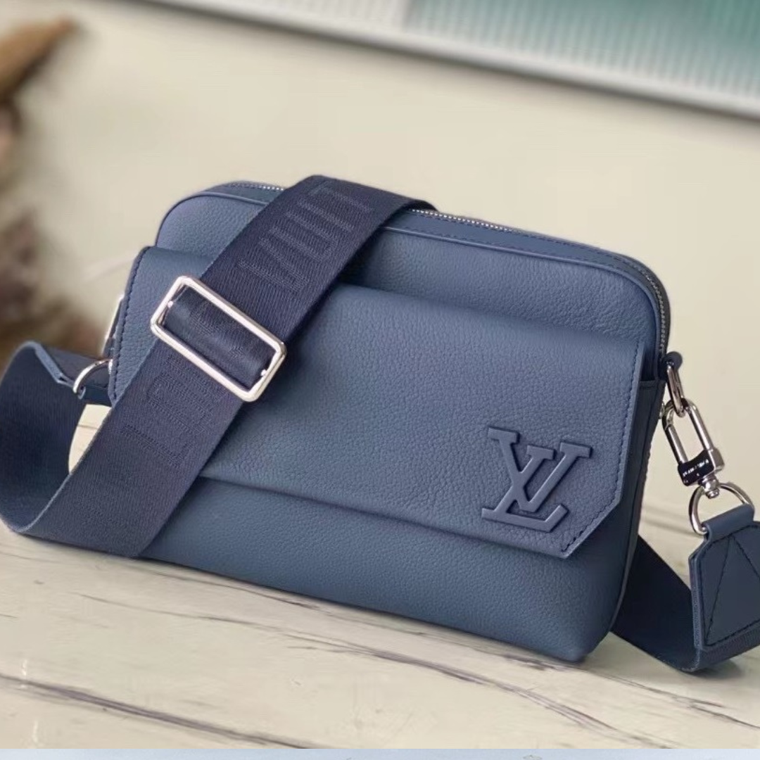 Untitled-design-2025-05-28T054711.649.png Louis Vuitton LV Fastline Men Handbags Blue 23.5x18x7cm - Image 1