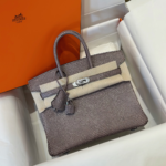 HN 25 Tris Fonce Genuine Lizard Leather Palladium Hardware