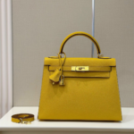 HN 25 Lime Fluo Yellow Epsom Gold Hardware