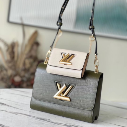 Louis Vuitton LV Twist Cowhide Leather Handbags Woman’s 24cm