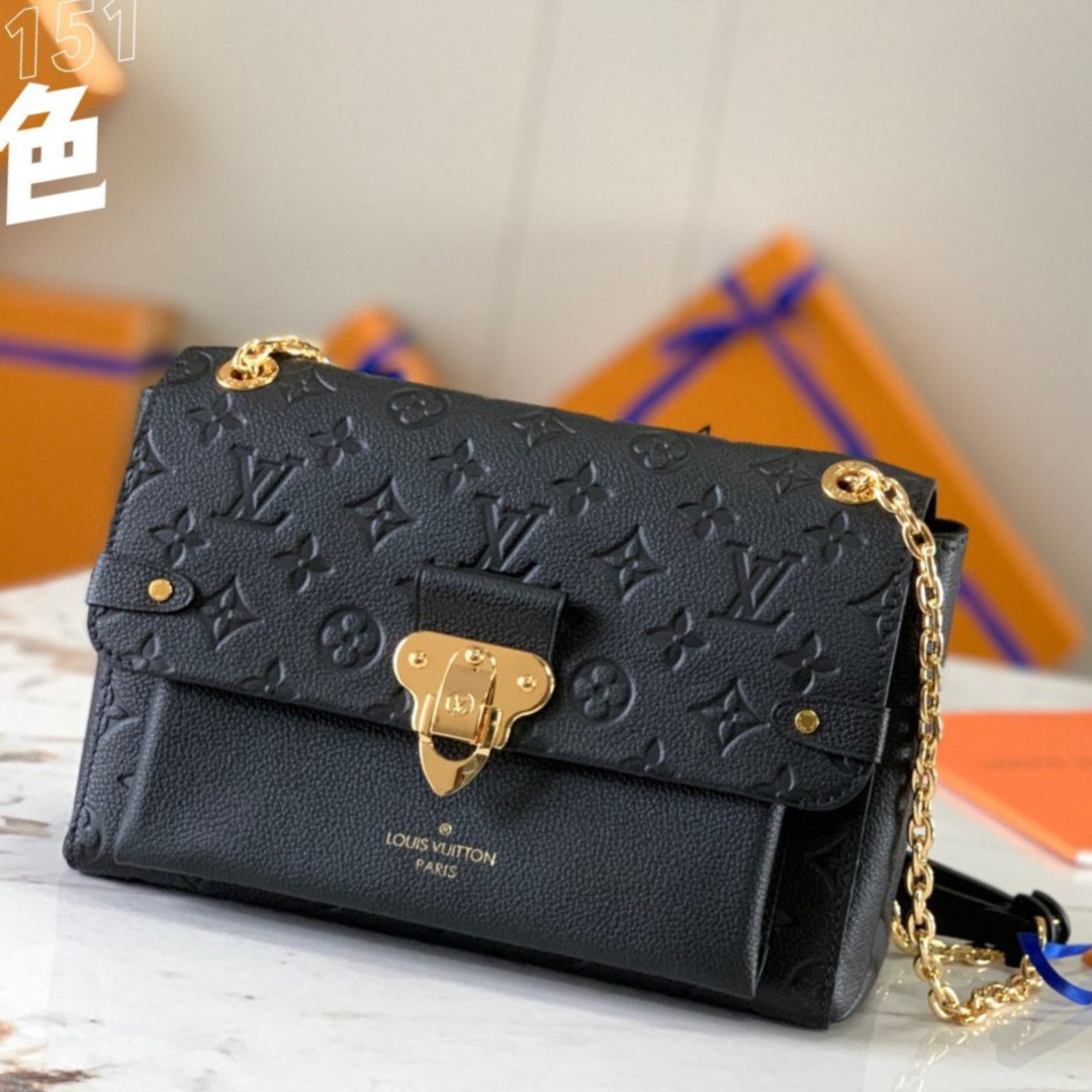 Untitled-design-2025-06-02T033810.569.png Louis Vuitton LV Vavin Monogram Black With Lock Gold Like Auth Handbags 25x18x10cm - Image 1