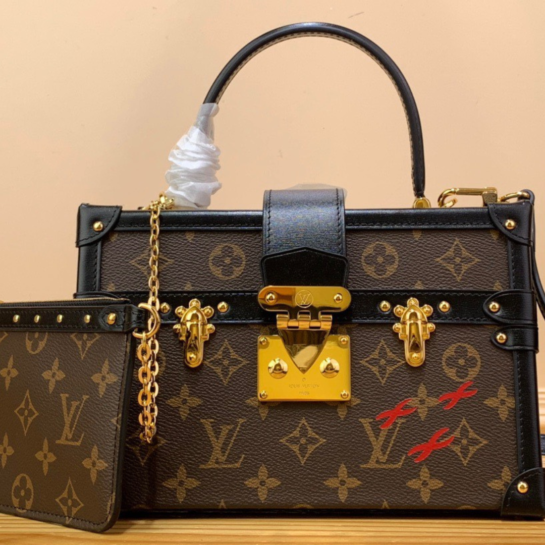 Untitled-design-2025-06-02T040320.647.png Louis Vuitton LV Petite Malle LV Monogram Pattern Like Auth Handbags 24x16x13cm - Image 1