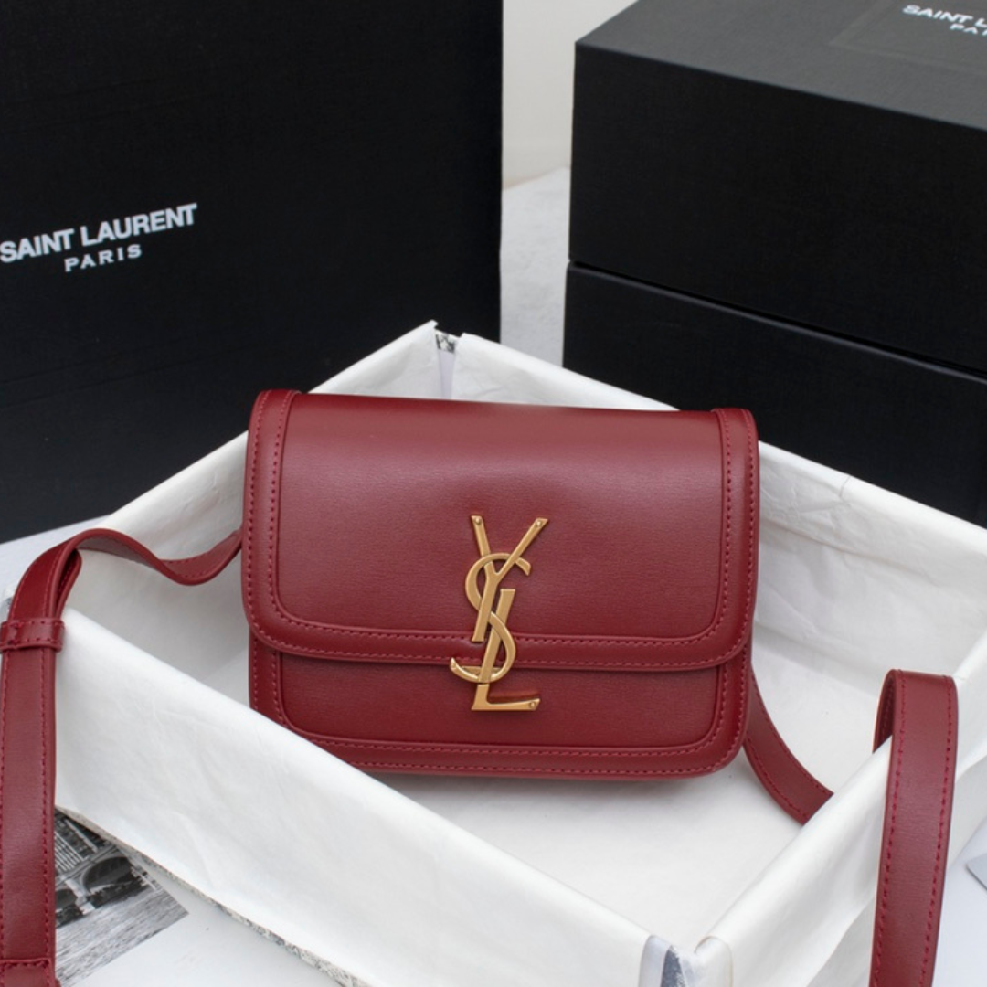Untitled-design-2025-06-10T091056.125.png Saint Laurent YSL Solferino Small Leather Satchel Shoulder Bag - Image 1