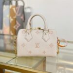 Louis Vuitton Monogram Empreinte Bicolor Speedy Bandoulière 20