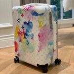 Louis Vuitton Horizon 55 suitcase in the Watercolor Multicolor