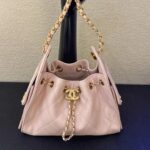 Chanel 25 Pink Mini with Gold Hardware