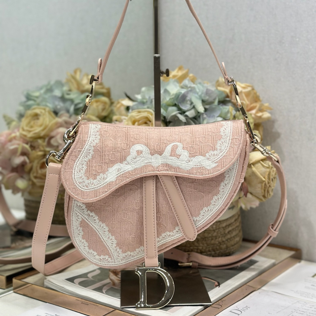 Untitled-design-53.png Dioramour Small Saddle Bag with Strap Soupir Pink - Image 1