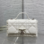 Dior My Dior Mini Bag in White Lambskin