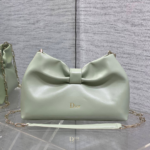 Dior Bow Bag Green Lambskin