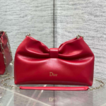 Dior Bow Bag Red Lambskin