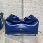 Dior Bow Bag Navy Lambskin