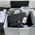 Chanel Classic Flap Medium Sliver Hardware