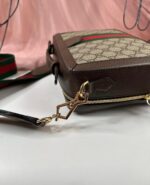 Gucci Brown Small GG Supreme Ophidia Bag - Image 7