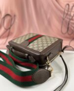 Gucci Brown Small GG Supreme Ophidia Bag - Image 5