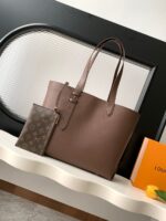 LV Low Key Cabas MM Chocolate Colour - Image 3