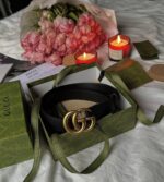 Gucci Black Belt – SIZE 85
