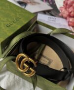 Gucci Black Belt – SIZE 85 - Image 2