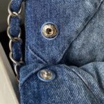 Chanel 22 Small Denim Hobo Bag - Image 2