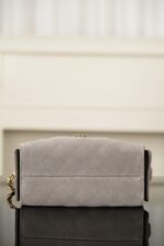 CHANEL 25 Mini Grey Suede - Image 2