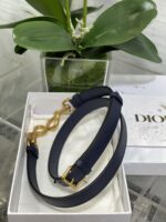 Dior Saddle Bag in blue Dior Oblique jacquard - Image 6