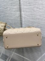 Dior small Lady Dior bag in Beige Cannage - Image 6