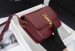 Saint Laurent YSL Solferino Small Leather Satchel Shoulder Bag - Image 2