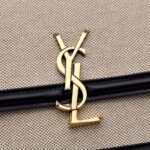 SAINT LAURENT Solferino Medium Cotton And Leather Shoulder Bag - Image 3