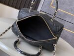 Chanel Matelasse Black Shoulder Bag Leather - Image 6