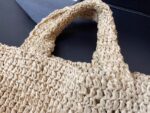 Saint Laurent Rive Gauche Linen Tote Bag - Image 4