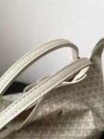 GOYARD Goyardine Saint Louis Claire Voie GM White Yellow - Image 4