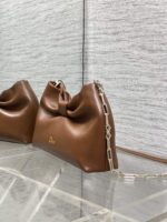Dior Bow Bag Brown Lambskin - Image 5