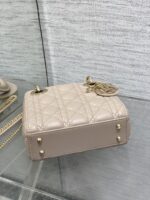 Dior Mini Lady Dior Bag in Beige Gold Hardware - Image 3