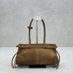 Prada Bonnie medium suede handbag for Women - Image 3
