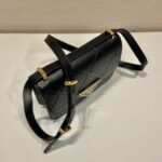 Prada Pattina in Pelle Calfskin Black - Image 3