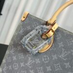 Louis Vuitton OnTheGo MM Monogram Denim canvas - Image 8