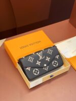 Louis Vuitton Félicie Pochette in black and beige Bicolor