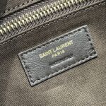 Saint Laurent  Canvas Smooth Calfskin Le Monogramme Camera Bag Chestnut - Image 5