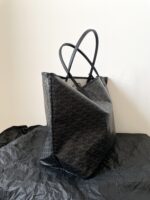 Goyard Black Goyardine Saint Louis PM Leather - Image 3