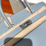 HN 30CM CLOUD BLUE TOGO LEATHER SILVER HARDWARE - Image 10