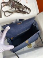 HN 25 Sellier Navy Epsom - Image 6