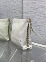 Dior Trianon Bag in White Gold Hardware - Image 4