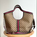 Gucci Giglio Tote Brown Top quality 1:1 Replica - Image 4